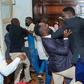 A fist fight broke out among Councillors at City Hall on Tuesday (Nbs photos)