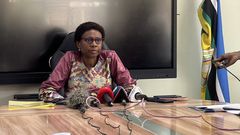 Health Minister Dr Jane Ruth Aceng