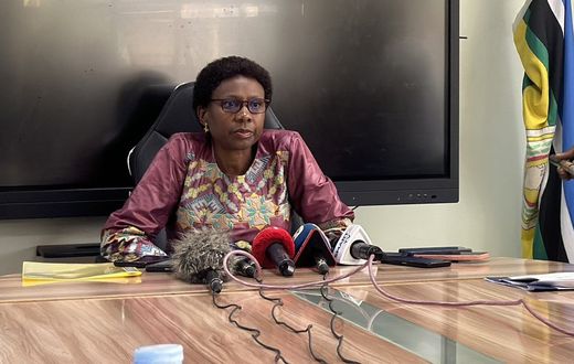 Health Minister Dr Jane Ruth Aceng
