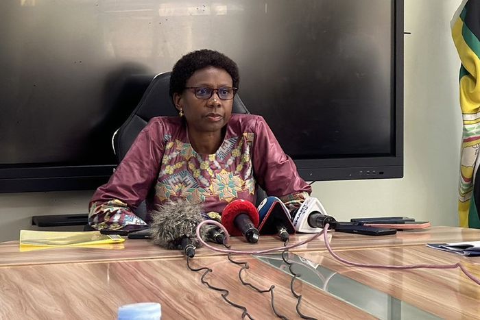 Health Minister Dr Jane Ruth Aceng