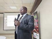 Robert Nangatsa, the manager of extension workers at UCDA