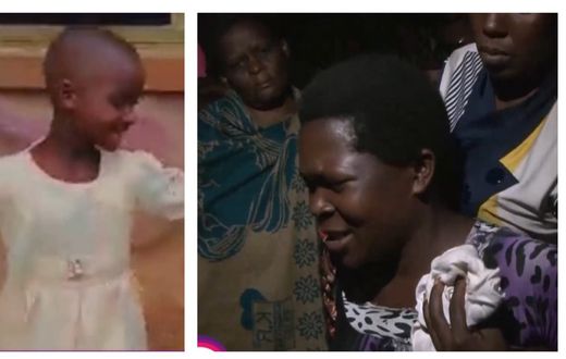 Jorin Namatovu (L) was murdered on Wednesday evening; her mother was inconsolable on learning of the tragic news