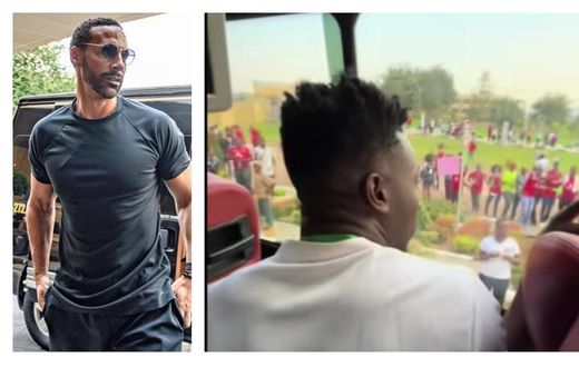 Rio Ferdinand praised Ugandan fans for showing support to Andre Onana