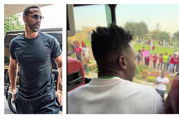 Rio Ferdinand praised Ugandan fans for showing support to Andre Onana