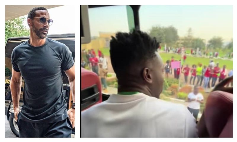 Rio Ferdinand praised Ugandan fans for showing support to Andre Onana