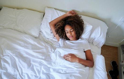Sleeping enough could reduce the risk of depression, according to a study.Getty Images