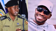 ACP Rusoke Kituuma and Bobi Wine