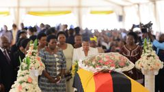 Parliament held a service for Sarah Mateke on Monday