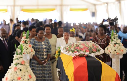 Parliament held a service for Sarah Mateke on Monday