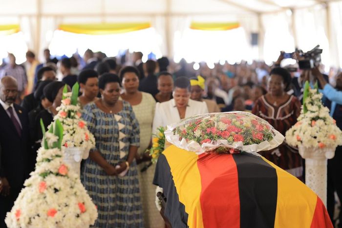 Parliament held a service for Sarah Mateke on Monday