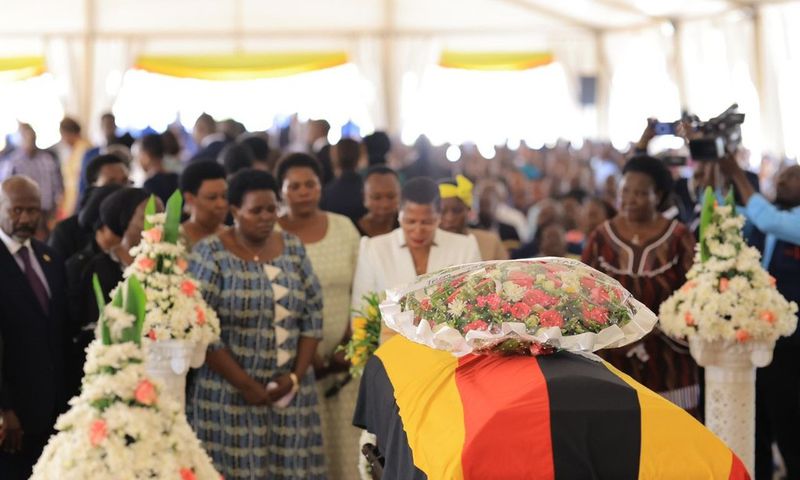 Parliament held a service for Sarah Mateke on Monday