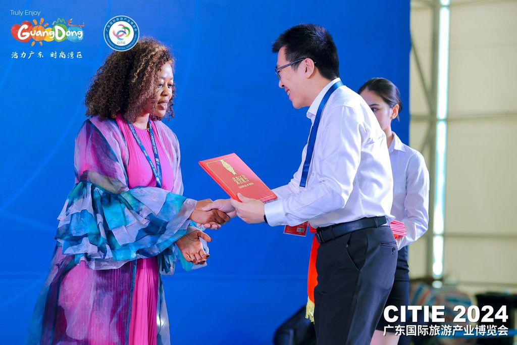 The Ugandan Consulate in Guangzhou has been awarded the Best Organizer accolade at the China International Tourism Industry Expo 2024