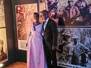 The museum was curated by the president's family