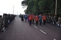 He also acknowledged the sacrifices made by their families.