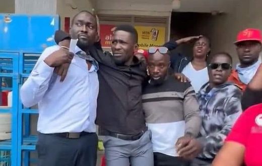 Bobi Wine was rushed to Nsambya Hospital
