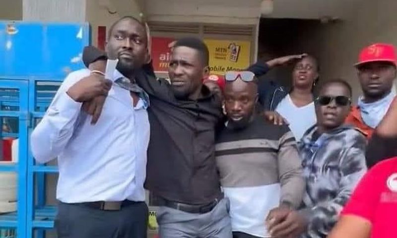 Bobi Wine was rushed to Nsambya Hospital