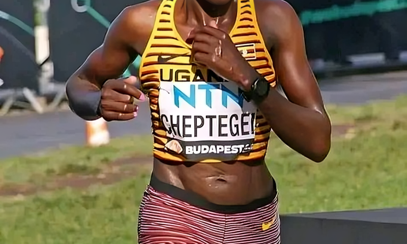 Ugandan athlete Rebecca Cheptegei