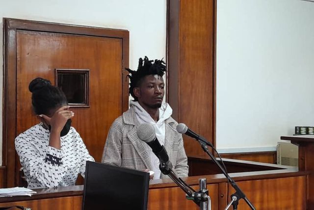 Don Nasser (r) and Promise Gatete