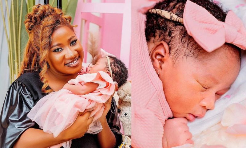 Chosen Becky gave birth to a baby girl