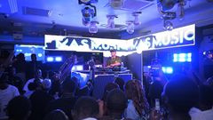 Revellers cheer on as Mas Musiq does his thing