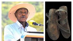 President Museveni says parents should be encouraged to by lugabire sandals for their children