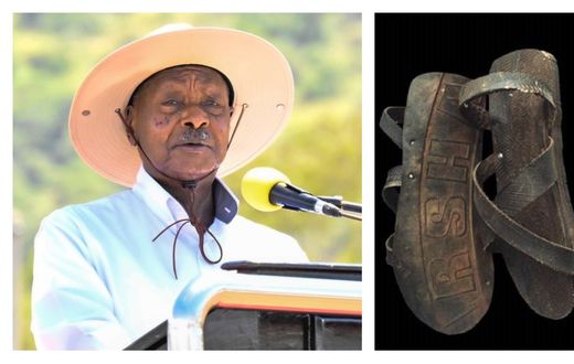President Museveni says parents should be encouraged to by lugabire sandals for their children