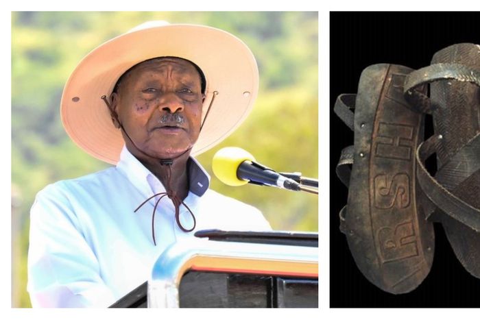 President Museveni says parents should be encouraged to by lugabire sandals for their children