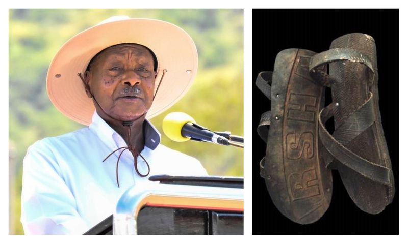 President Museveni says parents should be encouraged to by lugabire sandals for their children