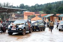 Cheptegei's body on arrival in her home district