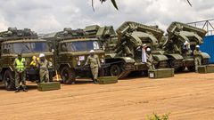 The $53 million package that entails largely heavy-duty mobility and combat equipment
