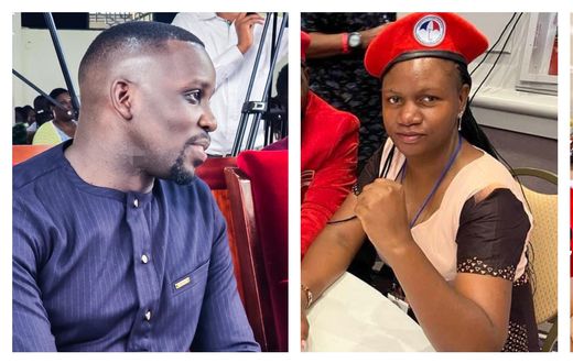 Joel Ssenyonyi delivered a pointed address directed at the district woman MP, Veronica Namaganda Nanyondo.