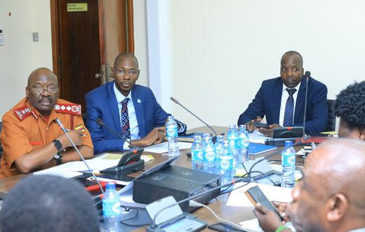 Uganda Prisons officials in Parliament on Tuesday