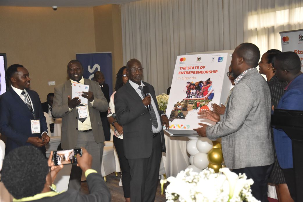 Hon. Francis Mwebesa launched the report