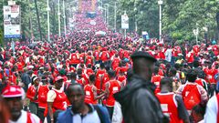 The Kabaka Birthday Run is sponsored by Airtel Uganda