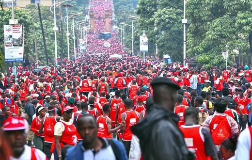 The Kabaka Birthday Run is sponsored by Airtel Uganda