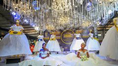 The Bride and Groom Expo opened on Friday at the UMA Showground (Photos by Miriam Namutebi)