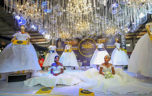 The Bride and Groom Expo opened on Friday at the UMA Showground (Photos by Miriam Namutebi)