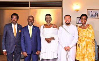 The Minister of Security, Maj Gen (rtd) Jim Muhwezi, and his wife, Susan Kabonero Muhwezi, gave away their daughter, Sandra Kekirunga Muhwezi, over the weekend.