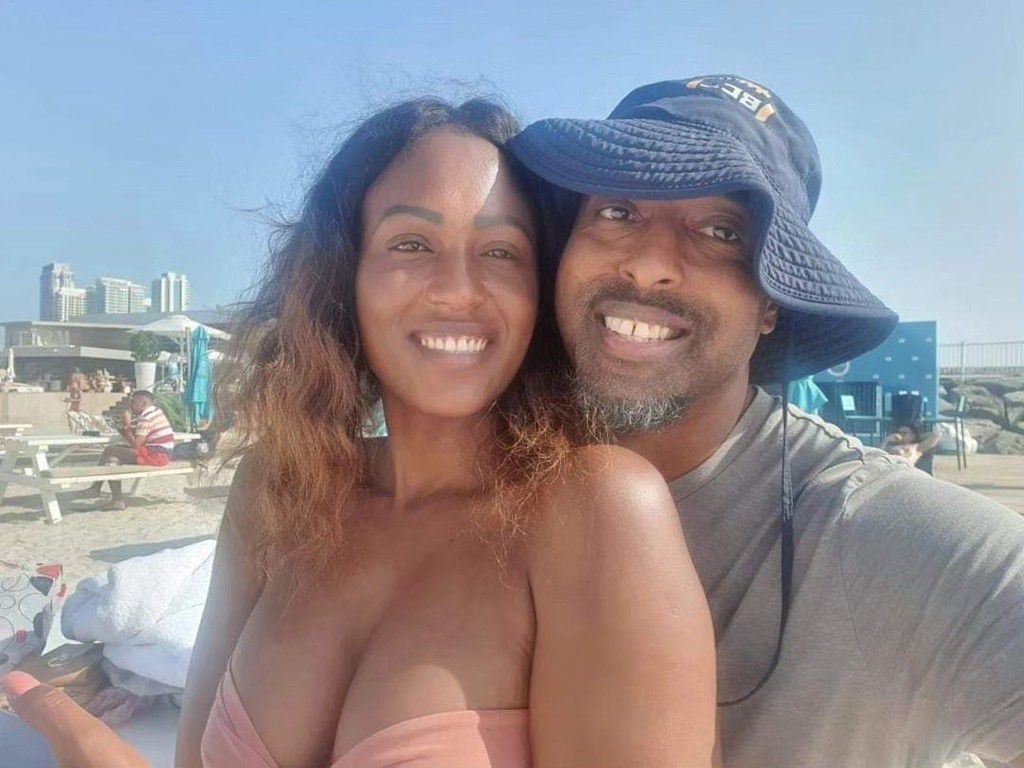 Doreen Kabareebe with her husband
