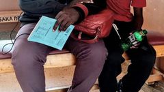Bashir Musaazi with David Lene
