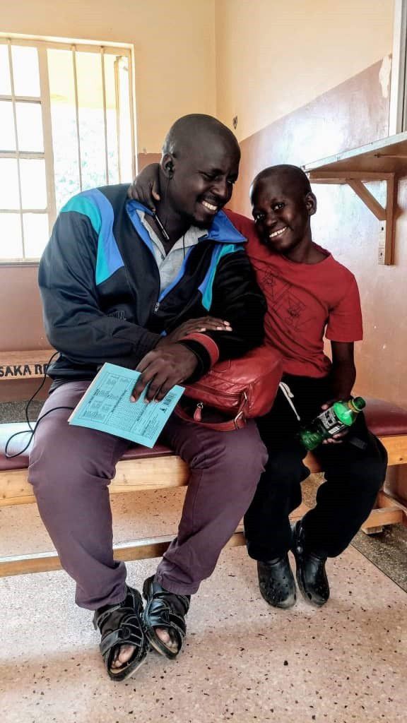 Bashir Musaazi with David Lene
