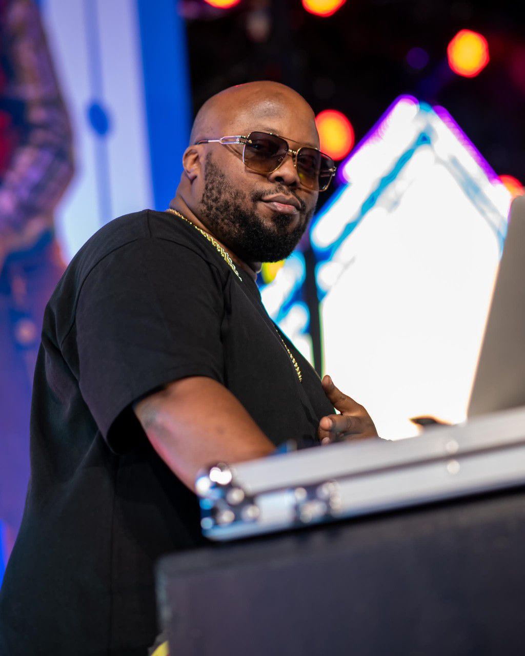 DJ Nimrod performing at the show