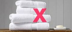 Do not share towels [Conzerol]