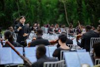 The Africa Institute of Music Orchestra, which set a dreamy tone with live performances,