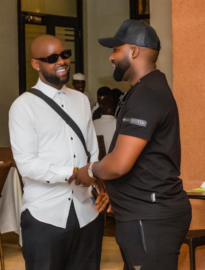 Eddy Kenzo and Hamza Ssebunya