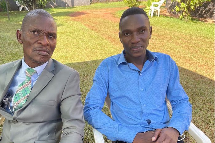 Tamale Mirundi Jr with his later father