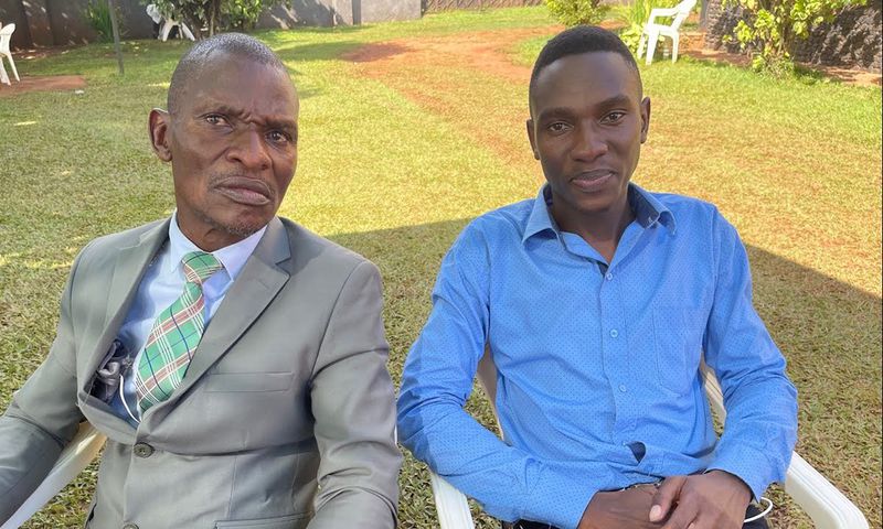 Tamale Mirundi Jr with his later father