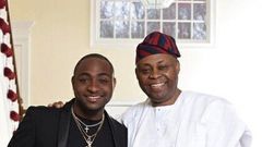 Davido and his father [Vanguard]