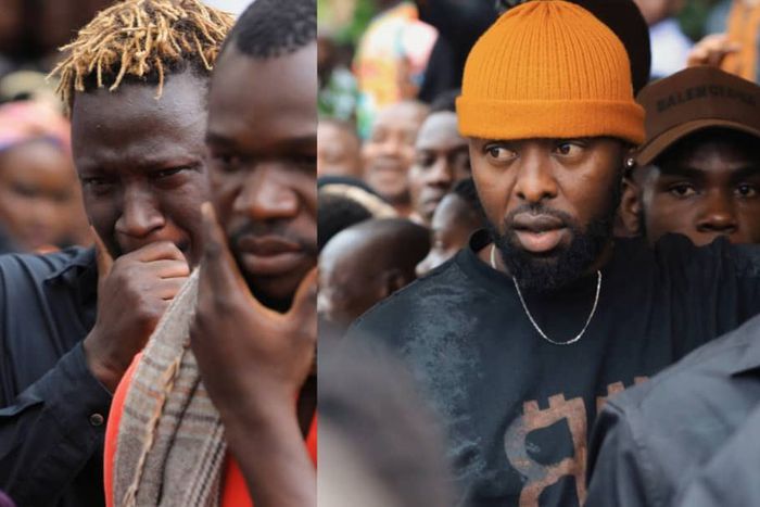 Gravity Omutujju and Eddy Kenzo