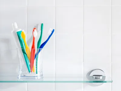 Is it okay to keep your toothbrush in the bathroom [allure]